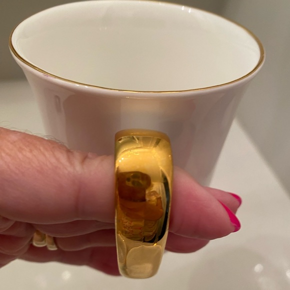 EUC 3/$50 ROYAL ALBERT BRISTOL RIBBED MUGS IN THE DISCONTINUED VAL D’OR PATTERN - Picture 7 of 15